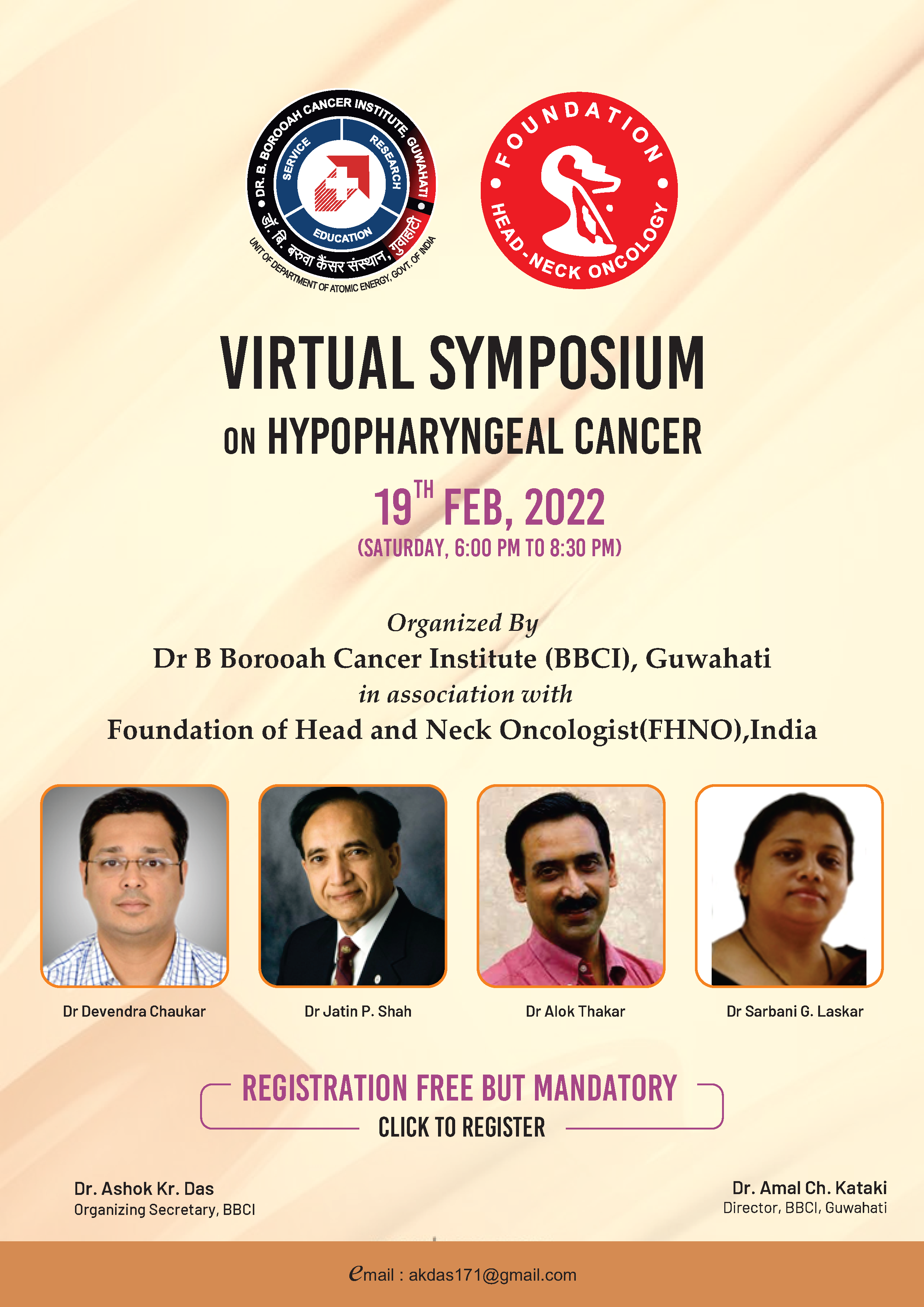 Virtual Symposium on Hypopharyngeal Cancer